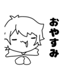 パーカーを着た子（個別スタンプ：2）