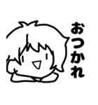 パーカーを着た子（個別スタンプ：15）