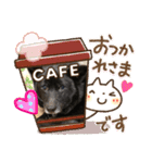 おすまし顔の甲斐犬達（個別スタンプ：3）
