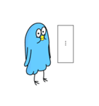 限界社会を生きるトリのスタンプ（個別スタンプ：16）