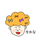 色素薄い系女子（個別スタンプ：3）