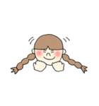色素薄い系女子（個別スタンプ：14）