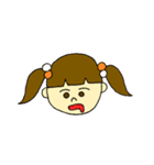 色素薄い系女子（個別スタンプ：25）