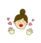 色素薄い系女子（個別スタンプ：26）