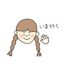 色素薄い系女子（個別スタンプ：29）