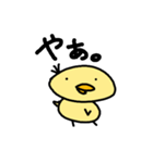 すなおなひよこ（個別スタンプ：1）
