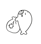 ちょっと元気がないごまちゃんの日常（個別スタンプ：6）