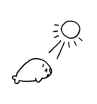 ちょっと元気がないごまちゃんの日常（個別スタンプ：13）