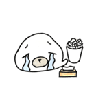 ちょっと元気がないごまちゃんの日常（個別スタンプ：34）