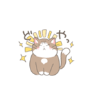 待ち合わせと日常のねこさん。（個別スタンプ：1）