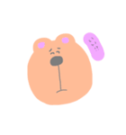 顔でかくま（個別スタンプ：11）