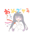 ゆるい灰色女の子のスタンプ（個別スタンプ：37）