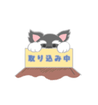 ゆるゆるシュナウザー兄弟（個別スタンプ：12）