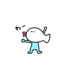 ゆるいおさかなくん（個別スタンプ：3）