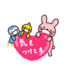 筋トレするクマと筋肉ラブなペンギン（個別スタンプ：36）