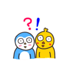 筋トレするクマと筋肉ラブなペンギン（個別スタンプ：39）