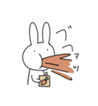 仲良しうさぎとにんじん（個別スタンプ：32）