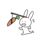 仲良しうさぎとにんじん（個別スタンプ：36）