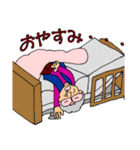 ひょうきんアサコ（個別スタンプ：3）