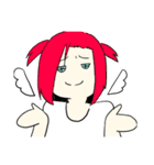 ダンボールエンジェル（個別スタンプ：21）