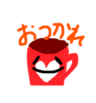 かわいいフード君のあいさつ（個別スタンプ：4）