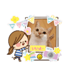 可愛いみるたんとルキちゃんスタンプ（個別スタンプ：4）