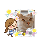 可愛いみるたんとルキちゃんスタンプ（個別スタンプ：22）