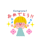 オトナ女子のかわいいスタンプ2（個別スタンプ：16）