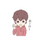 パーカーくん(日常の男の子)（個別スタンプ：2）