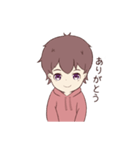 パーカーくん(日常の男の子)（個別スタンプ：3）