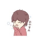 パーカーくん(日常の男の子)（個別スタンプ：8）