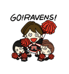 神戸大学アメフト部RAVENS 公式スタンプ（個別スタンプ：16）