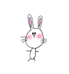 ほっぺたが赤いうさぎちゃんたち（個別スタンプ：11）
