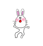 ほっぺたが赤いうさぎちゃんたち（個別スタンプ：12）