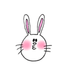 ほっぺたが赤いうさぎちゃんたち（個別スタンプ：15）