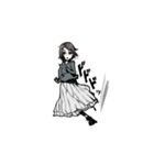 目の下のくま子さん（個別スタンプ：5）