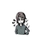 目の下のくま子さん（個別スタンプ：6）