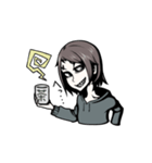 目の下のくま子さん（個別スタンプ：11）