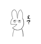 だるそうなウサギ（個別スタンプ：13）