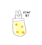 だるそうなウサギ（個別スタンプ：15）
