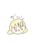ミーなと可愛い日常会話（個別スタンプ：3）