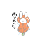 いつものウサギ。（個別スタンプ：26）