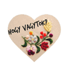 magyar hímzés stamp magyarul（個別スタンプ：4）