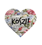 magyar hímzés stamp magyarul（個別スタンプ：7）