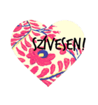 magyar hímzés stamp magyarul（個別スタンプ：11）
