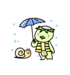 なにがしらカッパくん（個別スタンプ：3）