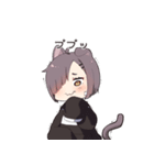 気難しいネコ少女 (JP)（個別スタンプ：22）