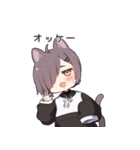 気難しいネコ少女 (JP)（個別スタンプ：25）
