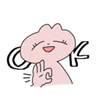 うさぎみたいな生きもの（個別スタンプ：21）