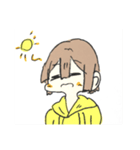 人間とえびちゃん（個別スタンプ：11）